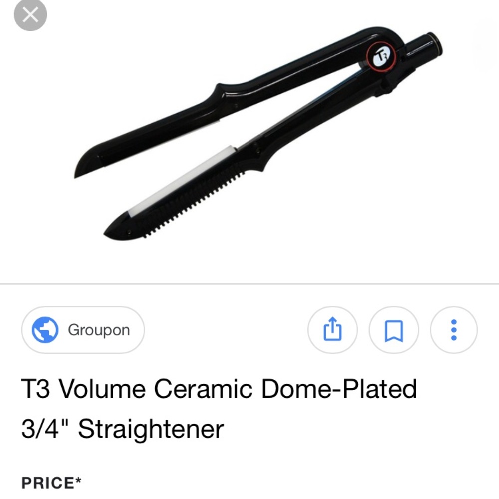 T3 volume flat iron